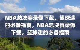 NBA总决赛录像下载，篮球迷的必备指南，NBA总决赛录像下载，篮球迷的必备指南