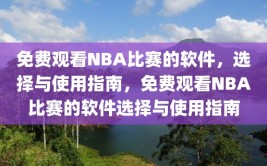 免费观看NBA比赛的软件，选择与使用指南，免费观看NBA比赛的软件选择与使用指南