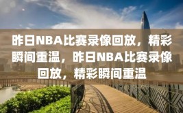 昨日NBA比赛录像回放，精彩瞬间重温，昨日NBA比赛录像回放，精彩瞬间重温