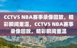 CCTV5 NBA赛事录像回放，精彩瞬间重温，CCTV5 NBA赛事录像回放，精彩瞬间重温