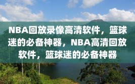 NBA回放录像高清软件，篮球迷的必备神器，NBA高清回放软件，篮球迷的必备神器