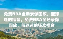 免费NBA全场录像回放，篮球迷的福音，免费NBA全场录像回放，篮球迷的狂欢福音