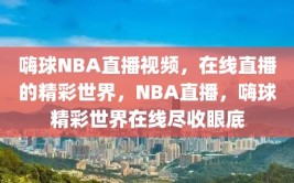 嗨球NBA直播视频，在线直播的精彩世界，NBA直播，嗨球精彩世界在线尽收眼底