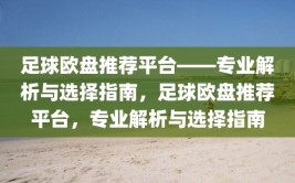 足球欧盘推荐平台——专业解析与选择指南，足球欧盘推荐平台，专业解析与选择指南