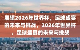 展望2026年世界杯，足球盛宴的未来与挑战，2026年世界杯，足球盛宴的未来与挑战