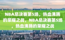 NBA总决赛第5场，热血沸腾的荣耀之战，NBA总决赛第5场，热血沸腾的荣耀之战