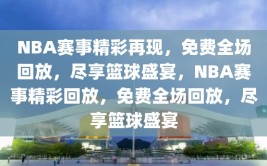 NBA赛事精彩再现，免费全场回放，尽享篮球盛宴，NBA赛事精彩回放，免费全场回放，尽享篮球盛宴