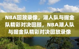 NBA回放录像，湖人队与掘金队精彩对决回顾，NBA湖人队与掘金队精彩对决回放录像